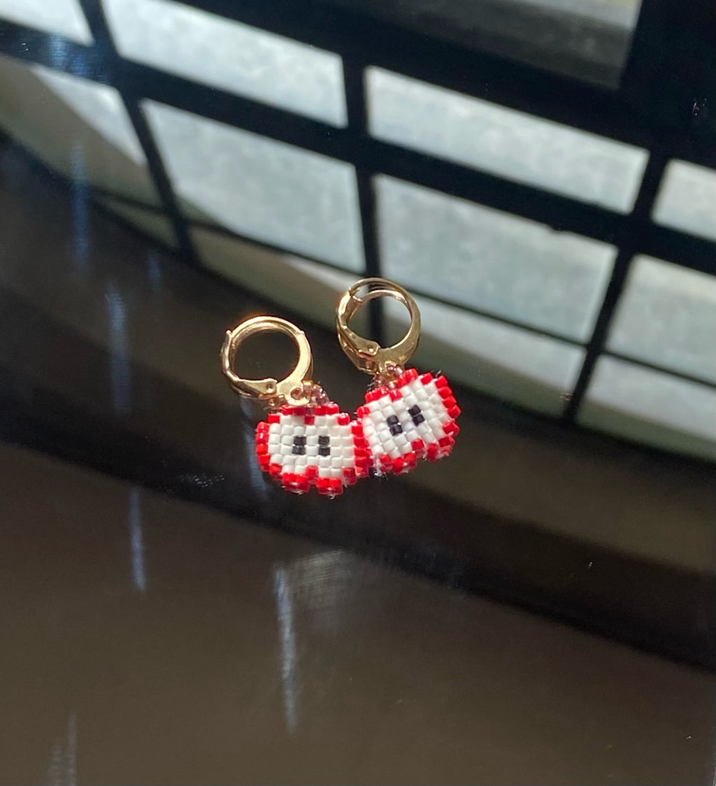 Apple Core Earrings