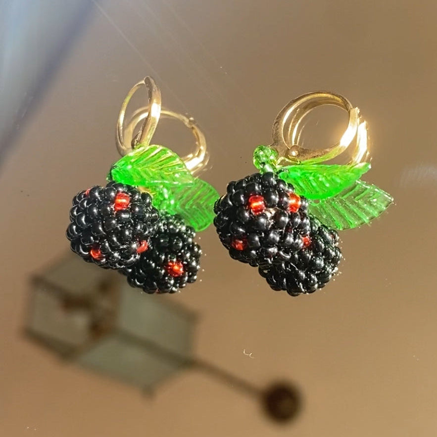 Blackberry Earrings