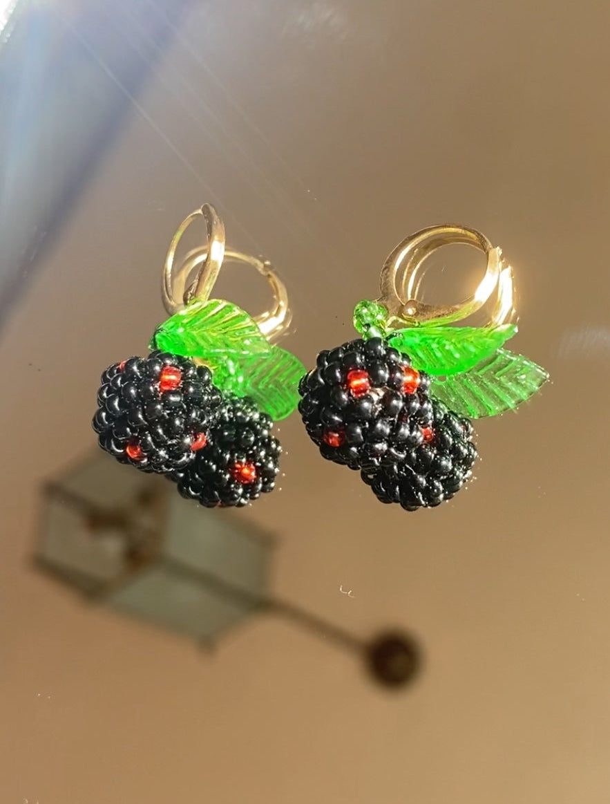 Blackberry Earrings