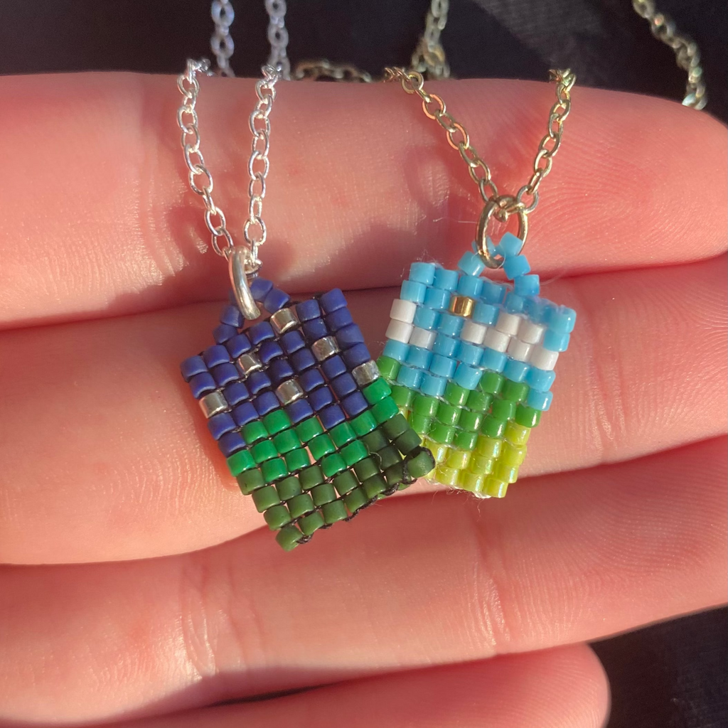 Matching Day and Night Necklaces