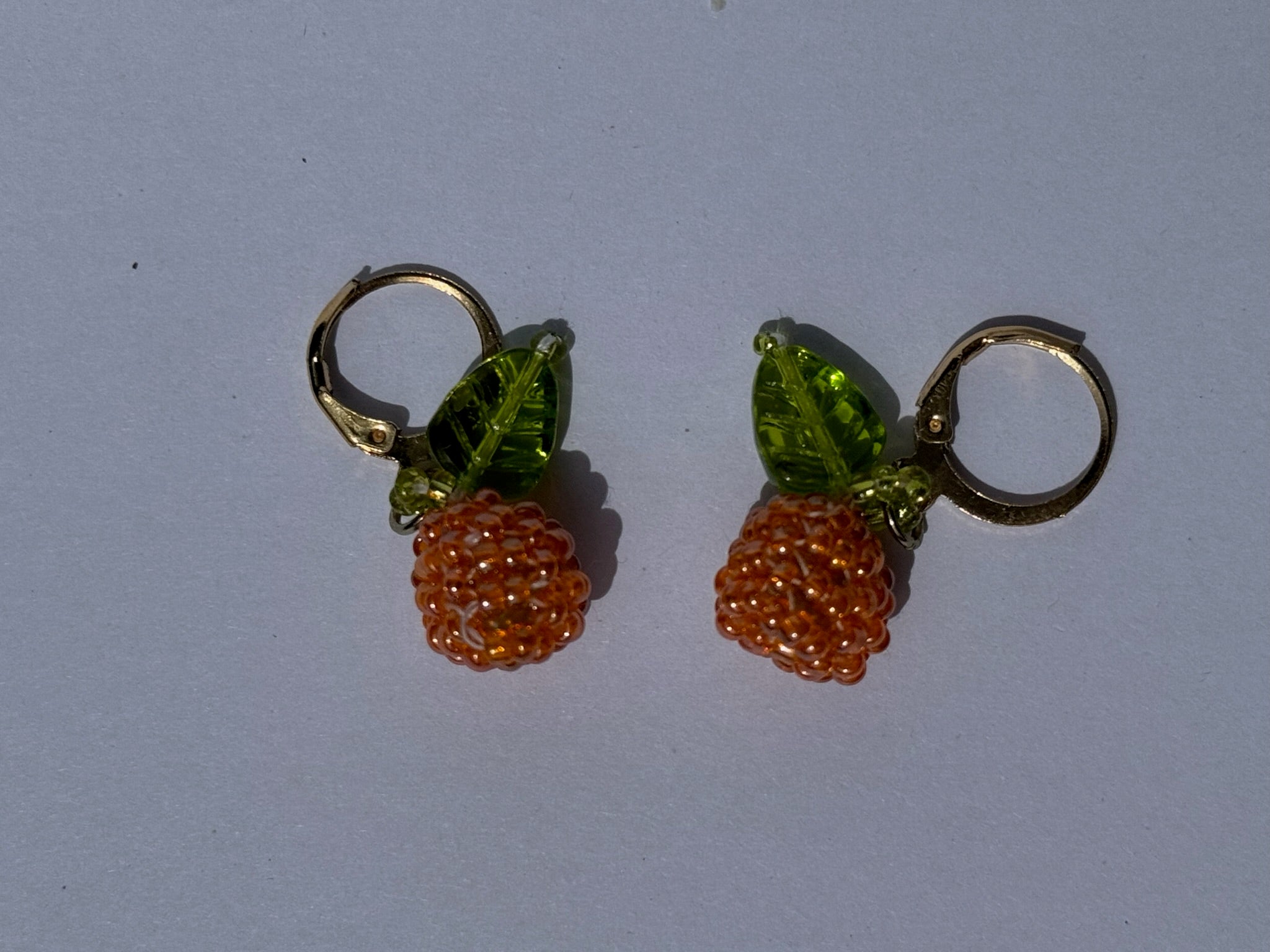 Orange Earrings