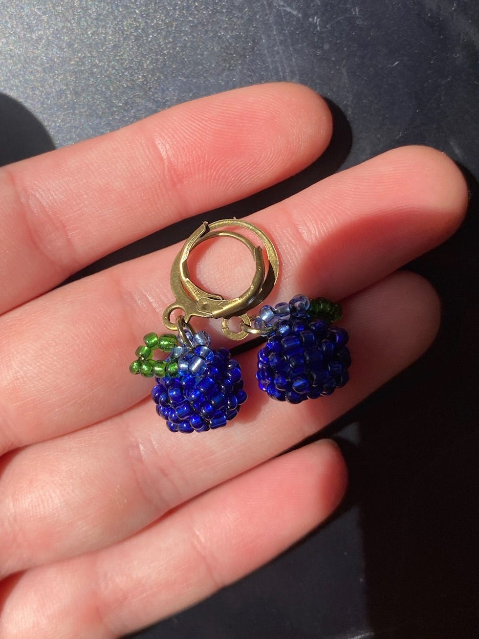 Blueberry Earrings