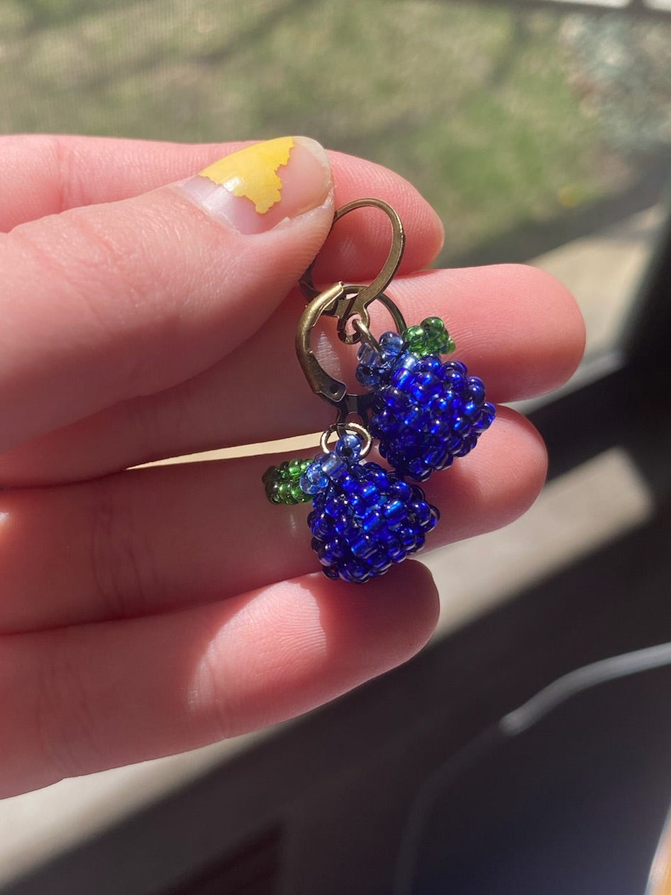 Blueberry Earrings
