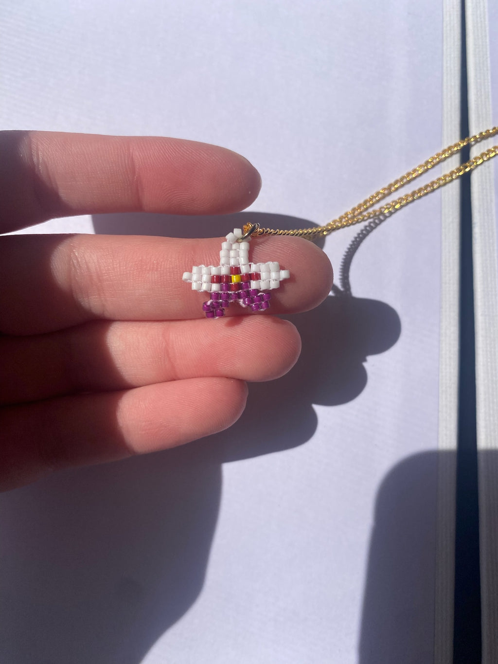 Orchid Necklace